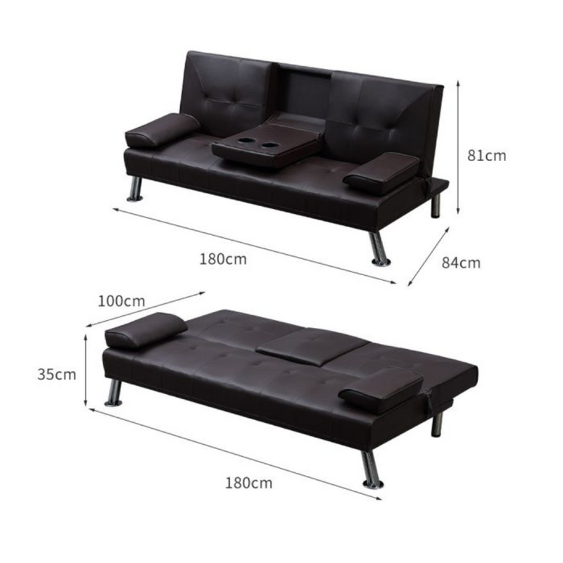 Adjustable-Leather-Sofa-Bed-with-3-Seater-Cup-Holder-3