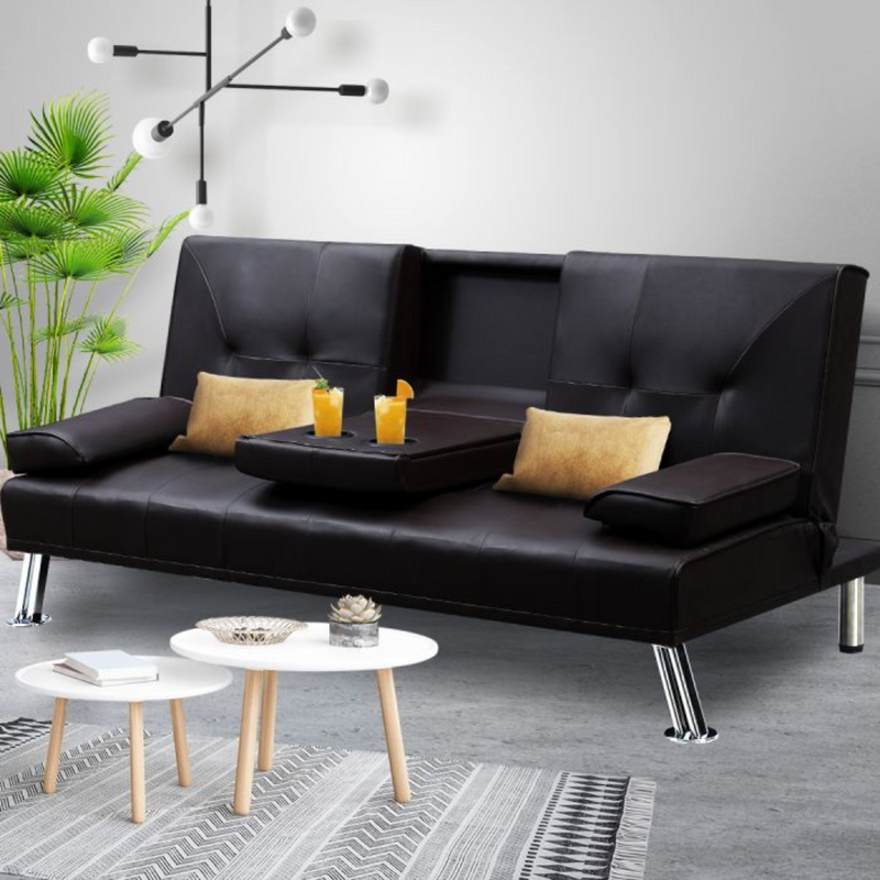 Eye Design Professional Adjustable Leather Sofa Bed with 3