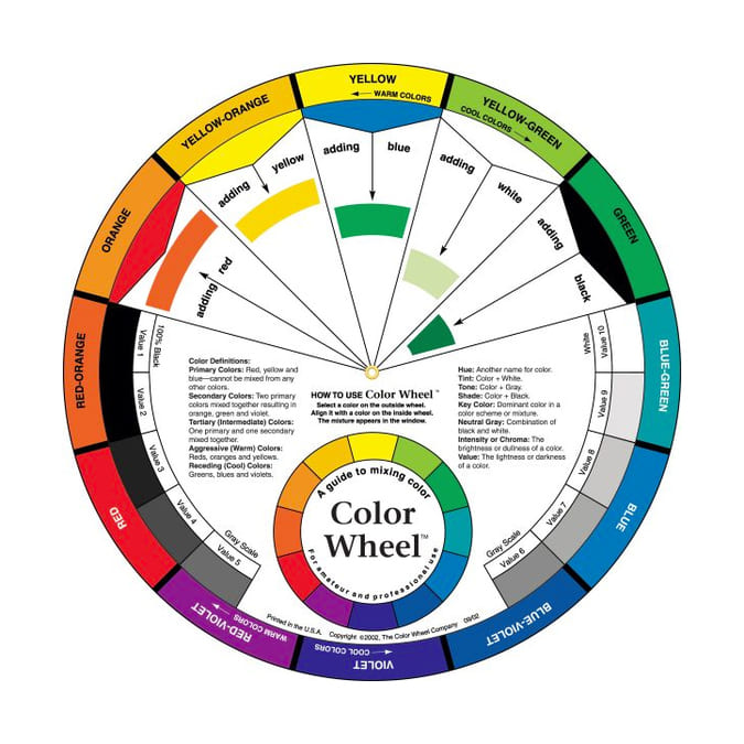 Eye Design Artists Colour Wheel