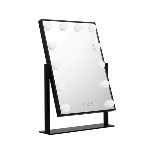 Hollywood-LED-Standing-Makeup-Mirror