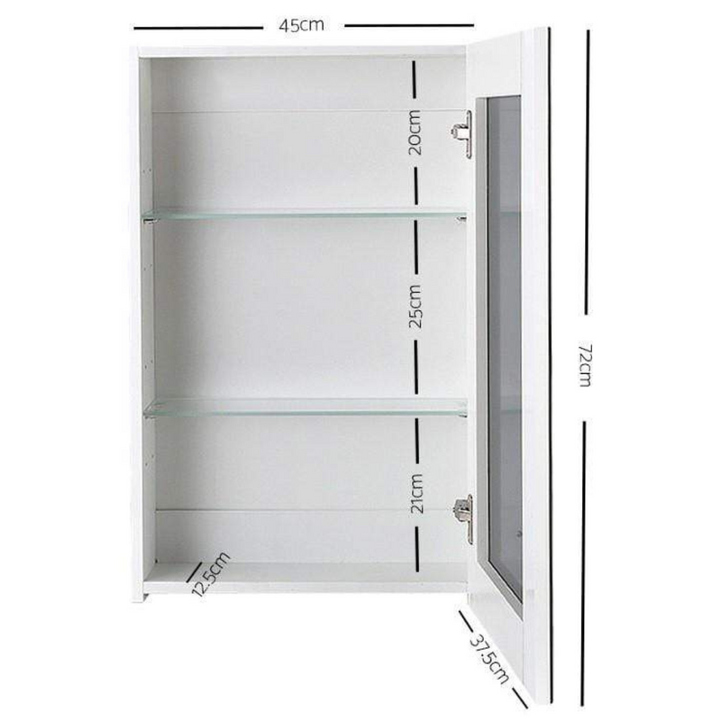 Lavido-Vanity-Mirror-with-Storage-Cabinet-1 door-1