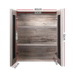 Lavido-Vanity-Mirror-with-Wooden-Storage-Cabinet-2-doors-2