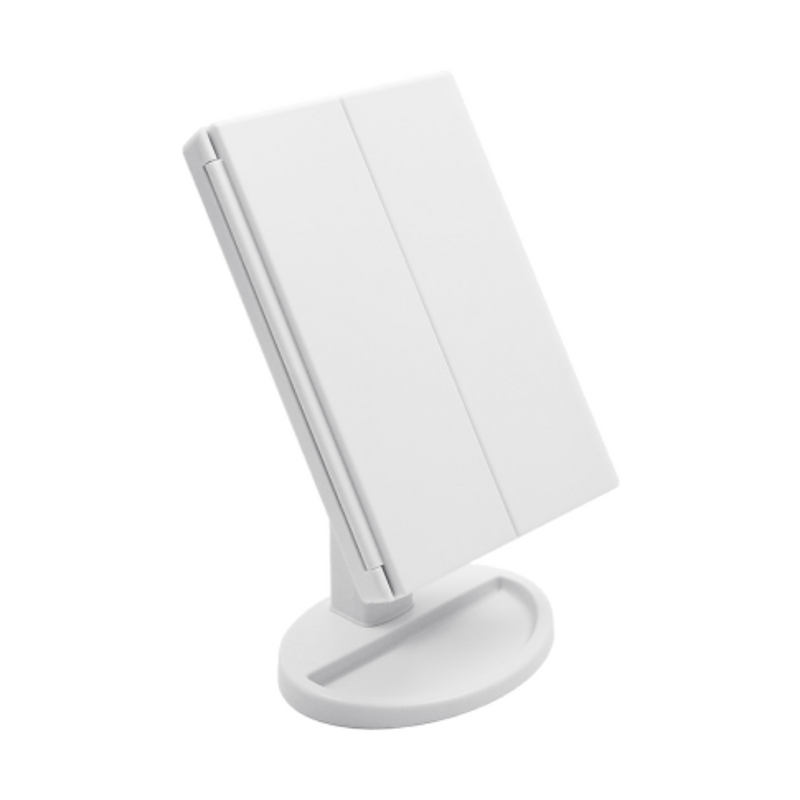 Magnifying-Tri-Fold-Touch-Mirror-With-LED-Light-3