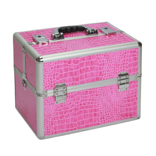 Medusa-Lockable-Makeup-Train-Case-Pink