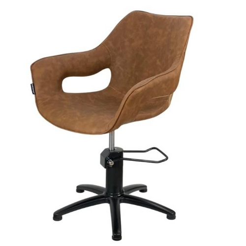 Minos-Hydraulic-Styling-Chair-Tan