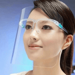Eye Design Transparent Anti Virus Face Shield Mask