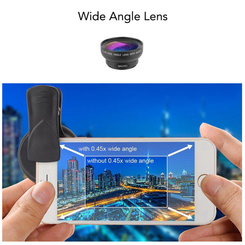 2 in 1 Clip-on Macro & Wide Angle Lens 1